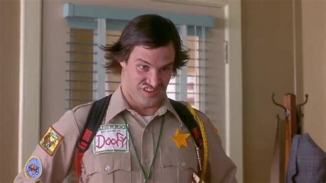 Probably my favorite bit in the movie. . Officer doofy scary movie